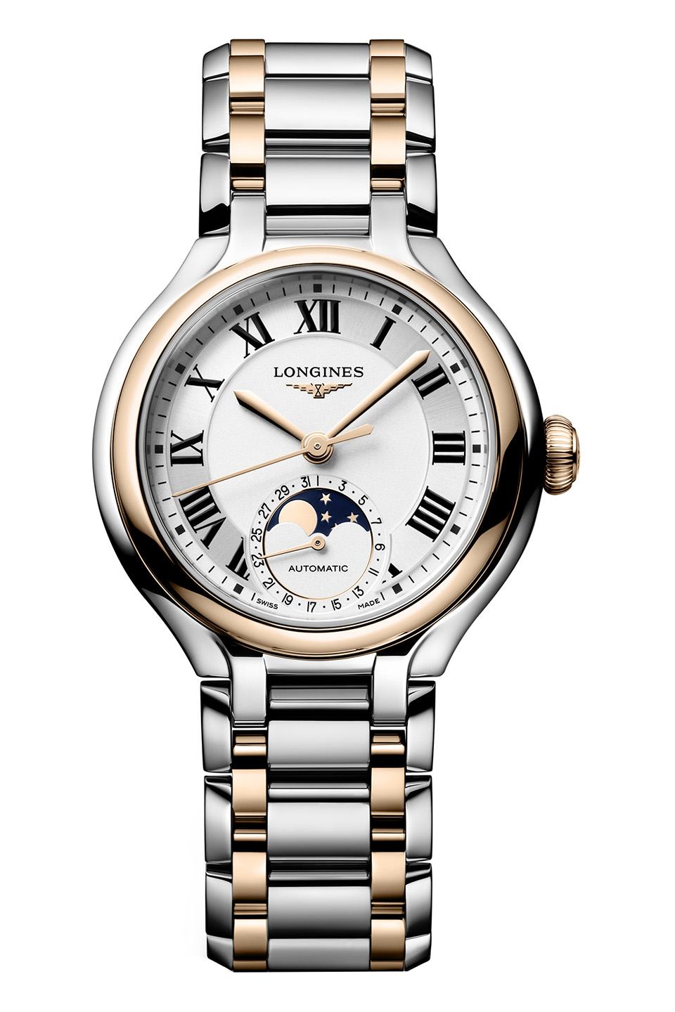 Hodinky Longines PrimaLuna Moonphase L81265717 Prohlédněte si tento model zblízka kliknutím na fotografii